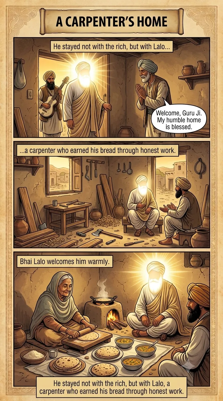 Page 2 of Guru Nanak and the Two Loaves