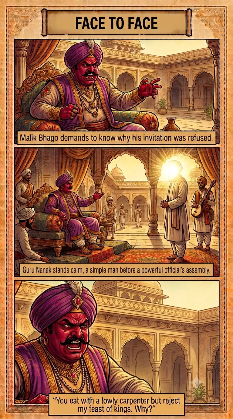 Page 5 of Guru Nanak and the Two Loaves